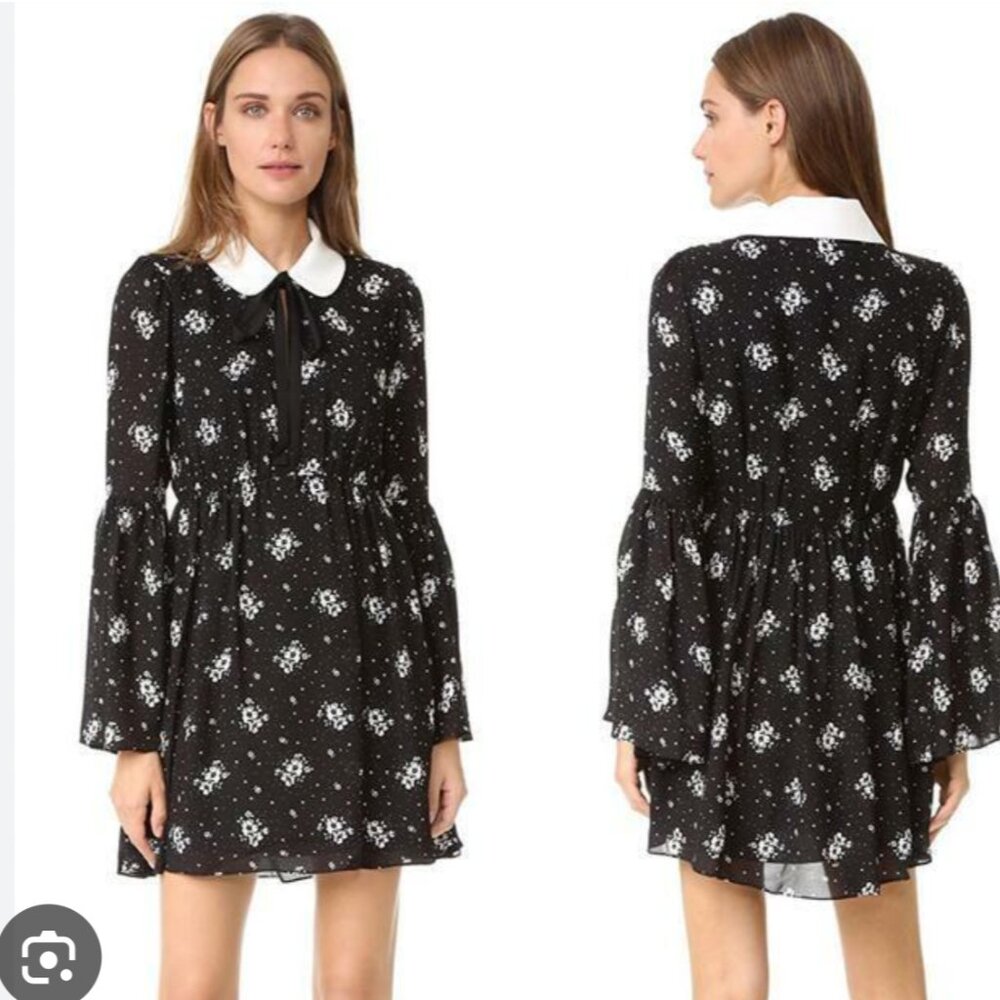 Cinq a Sept Lily Bell Sleeve Dress